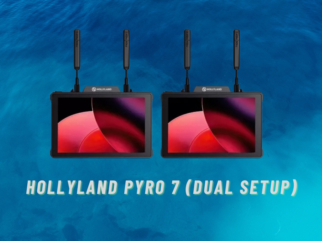 Hollyland pyro 7 (dual setup) 