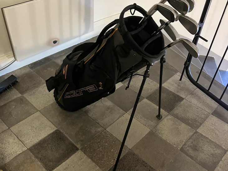 Golfset med bag