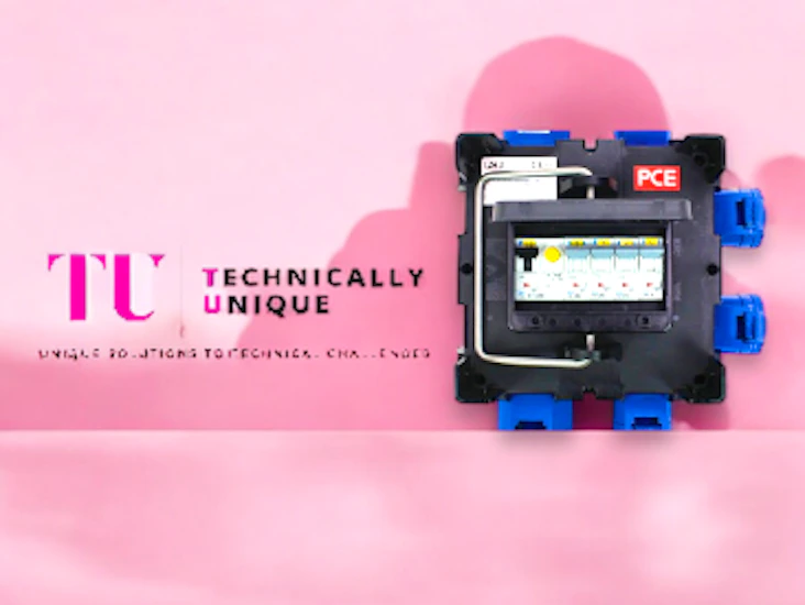 Distribution box 32a 240v in, 4 x 16a + 1 x 32a out