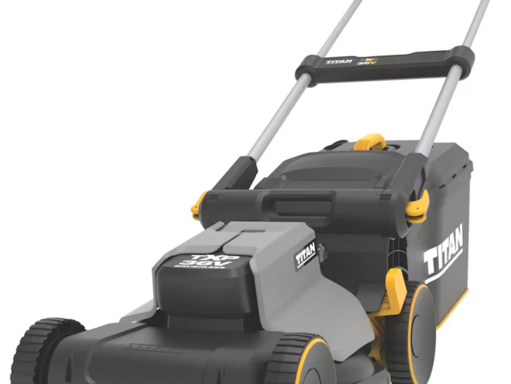 Titan battery cordless lawnmower