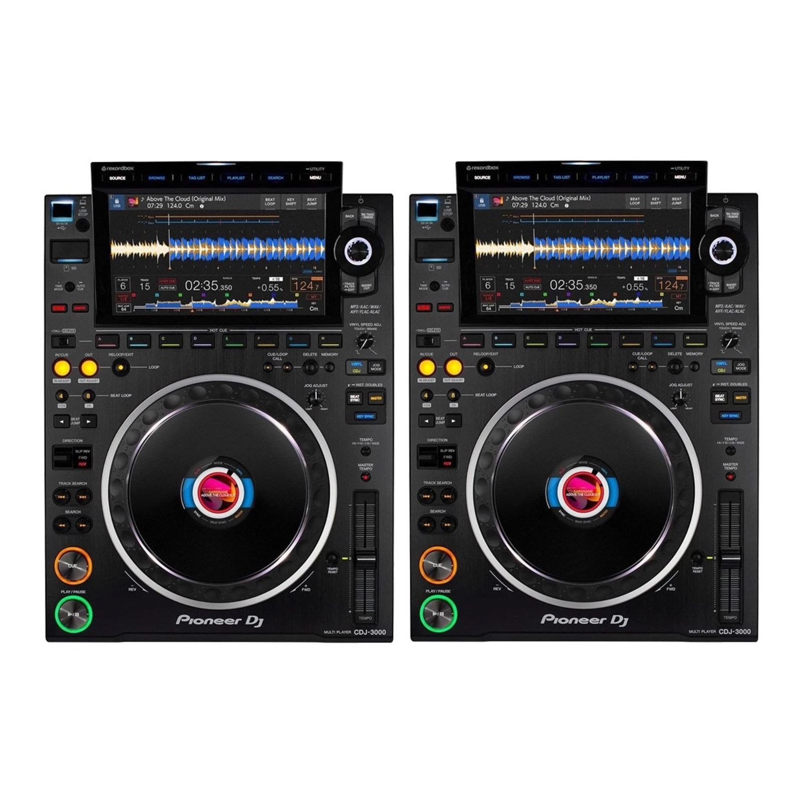 Pair of pioneer cdj-3000 (dj decks)