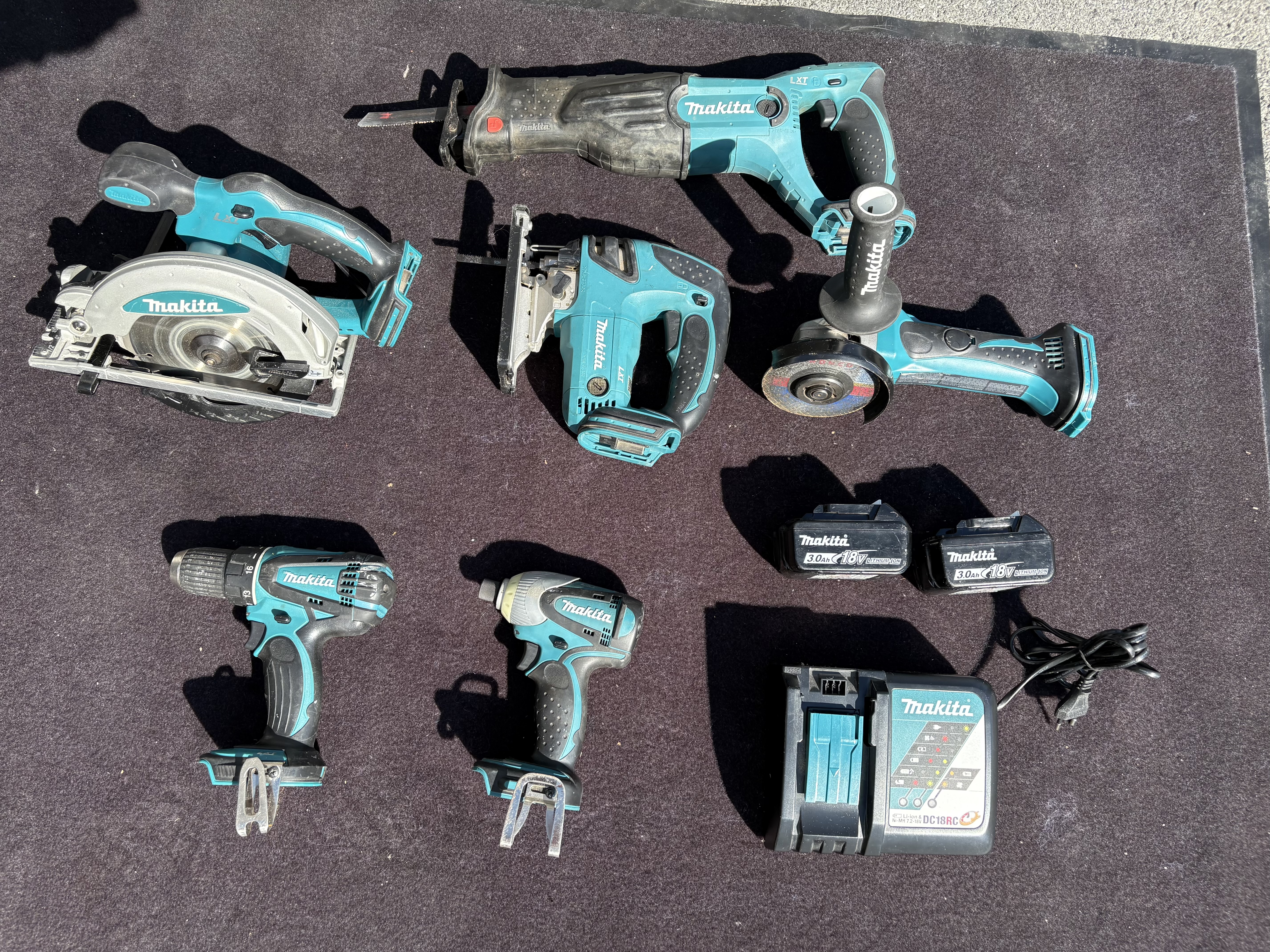 Makita 18v lxt verktøypakke – velg 2 eller flere