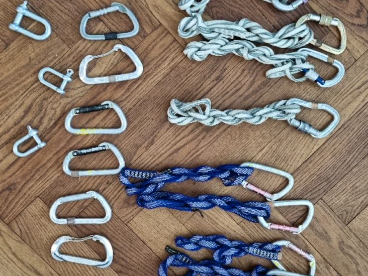 Karbiner och slingor