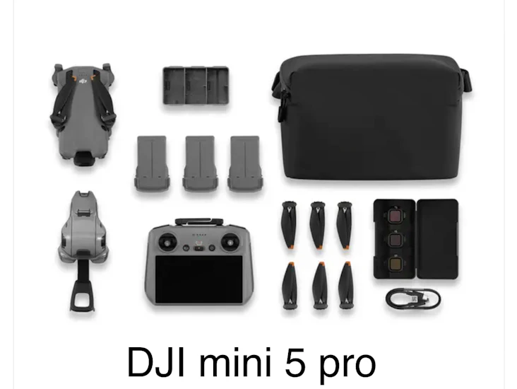 Dji mini 5 pro - fly more combo (dji rc2)
