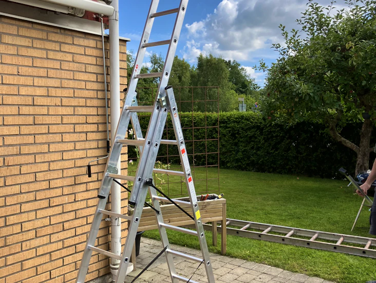 Kombinationsstege med trappfunktion