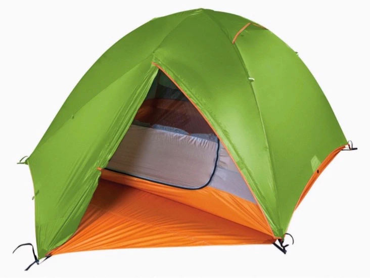 3 mannstelt + masse turutstyr