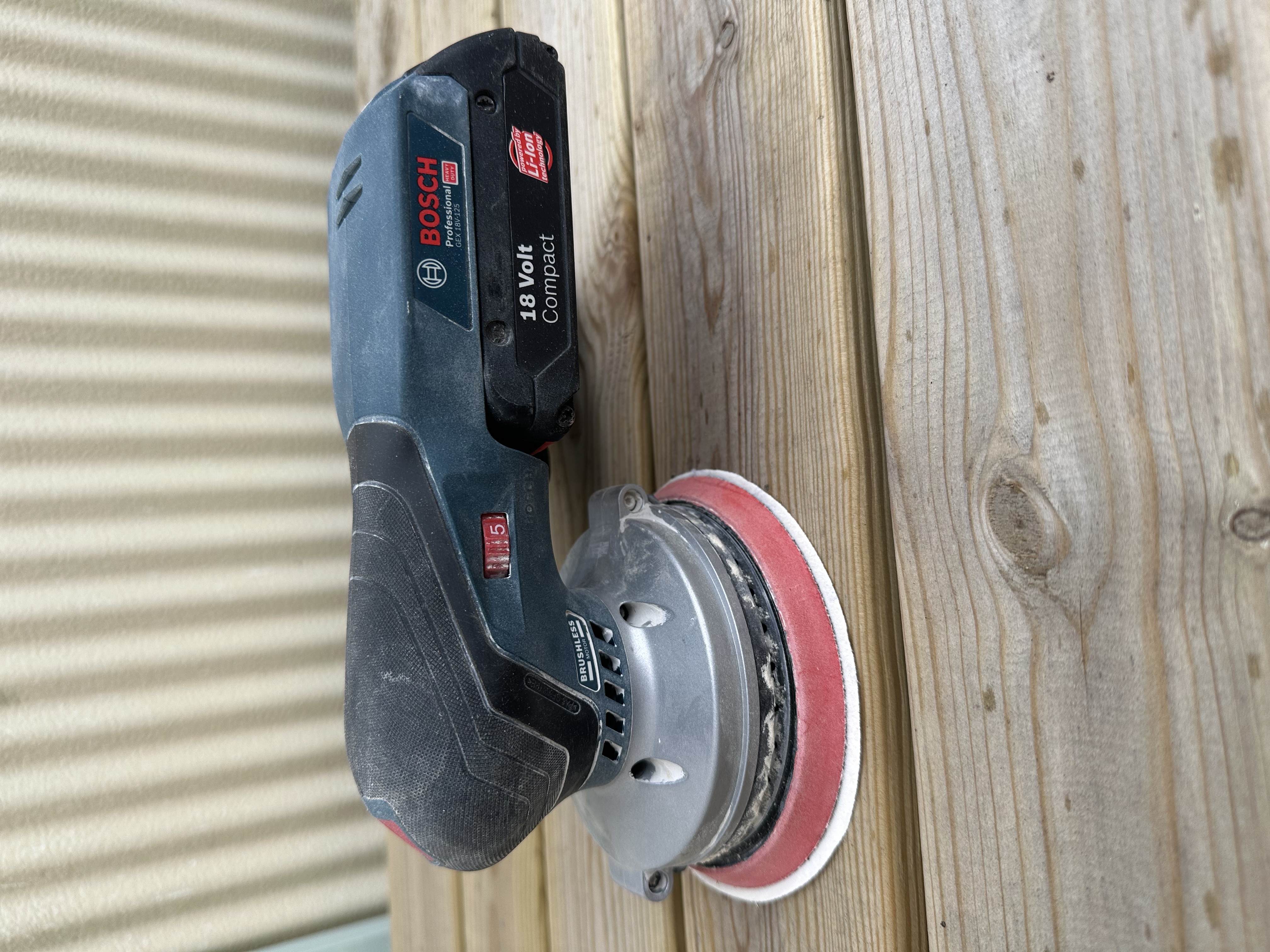 Excenterslip bosch professional