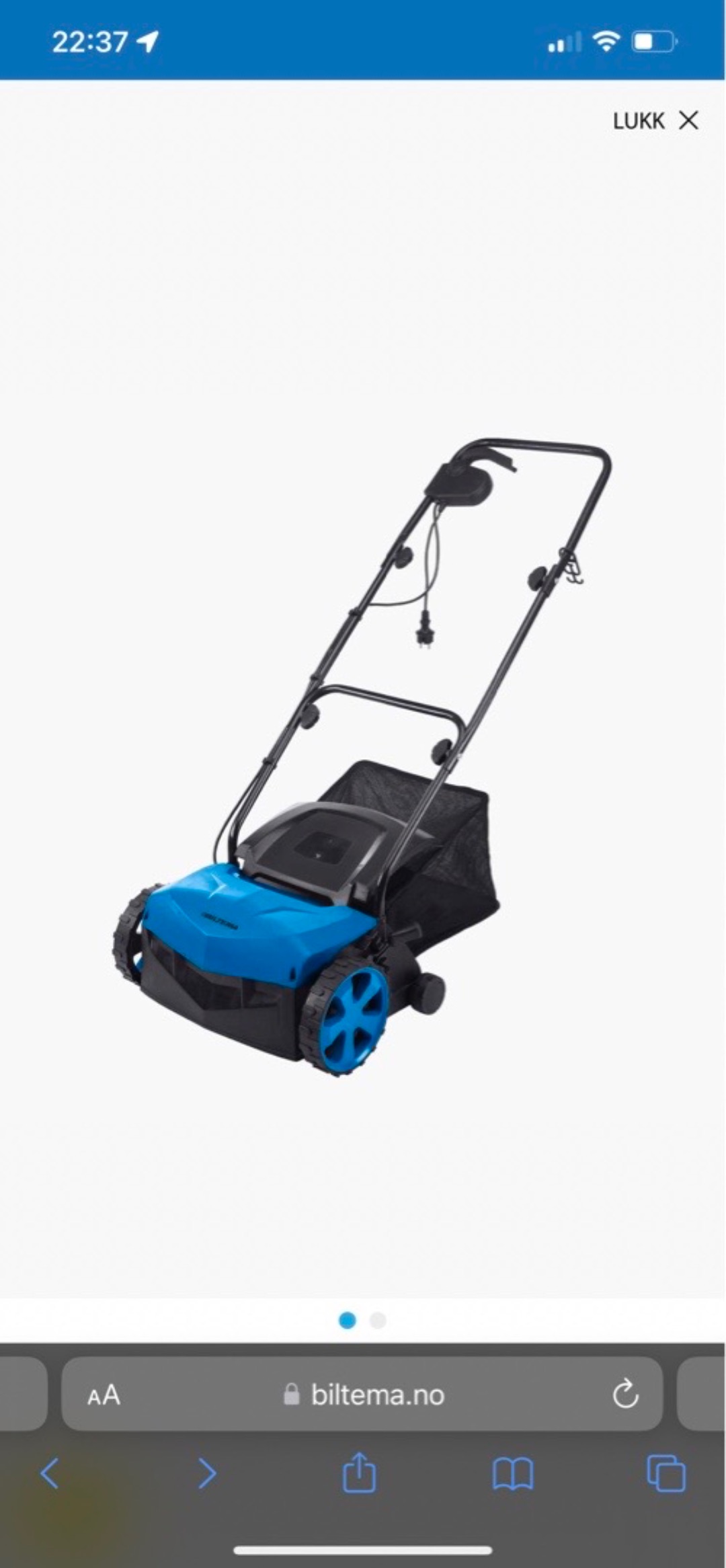 Mosefjerner/vertikalskjærer rs 32