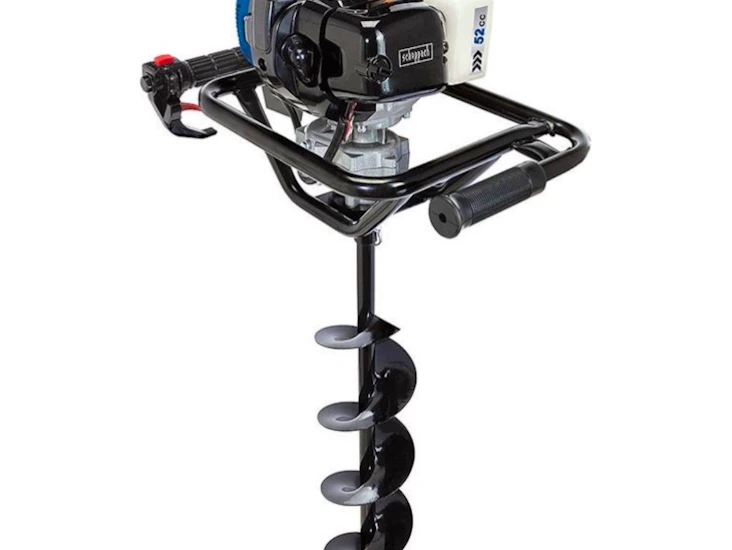 Jordborr med tre borrar