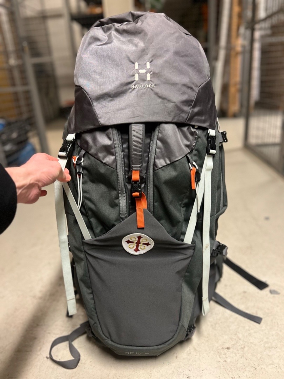 Haglöfs ryggsekk 80l