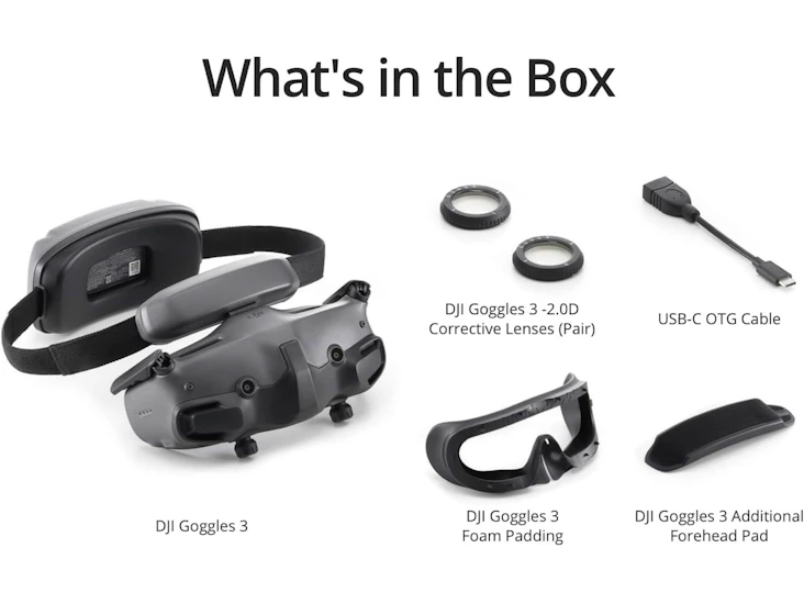 Dji goggles 3 only
