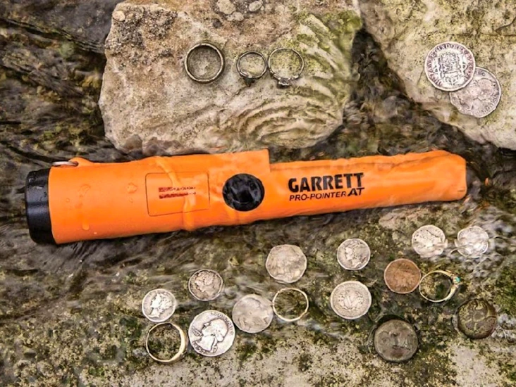 Metalldetektor pinpointer garret vattentät