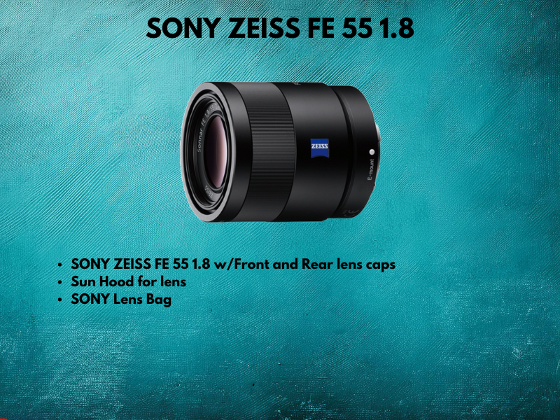 Sony zeiss fe 55mm 1.8 e-mount