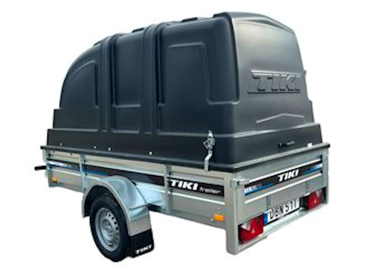 Färdiglastat släp för b96/be-uppkörning i stockholm!