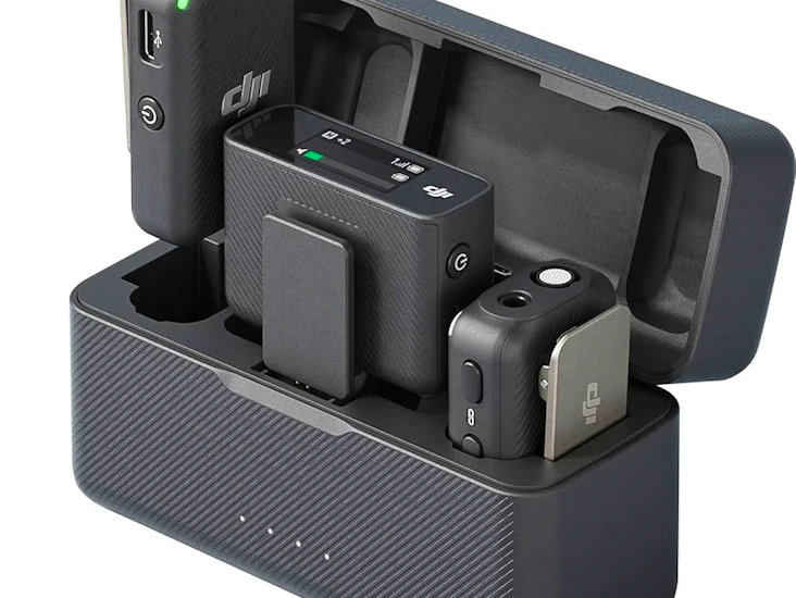 Dji mic (2 tx + 1 rx) + charging case