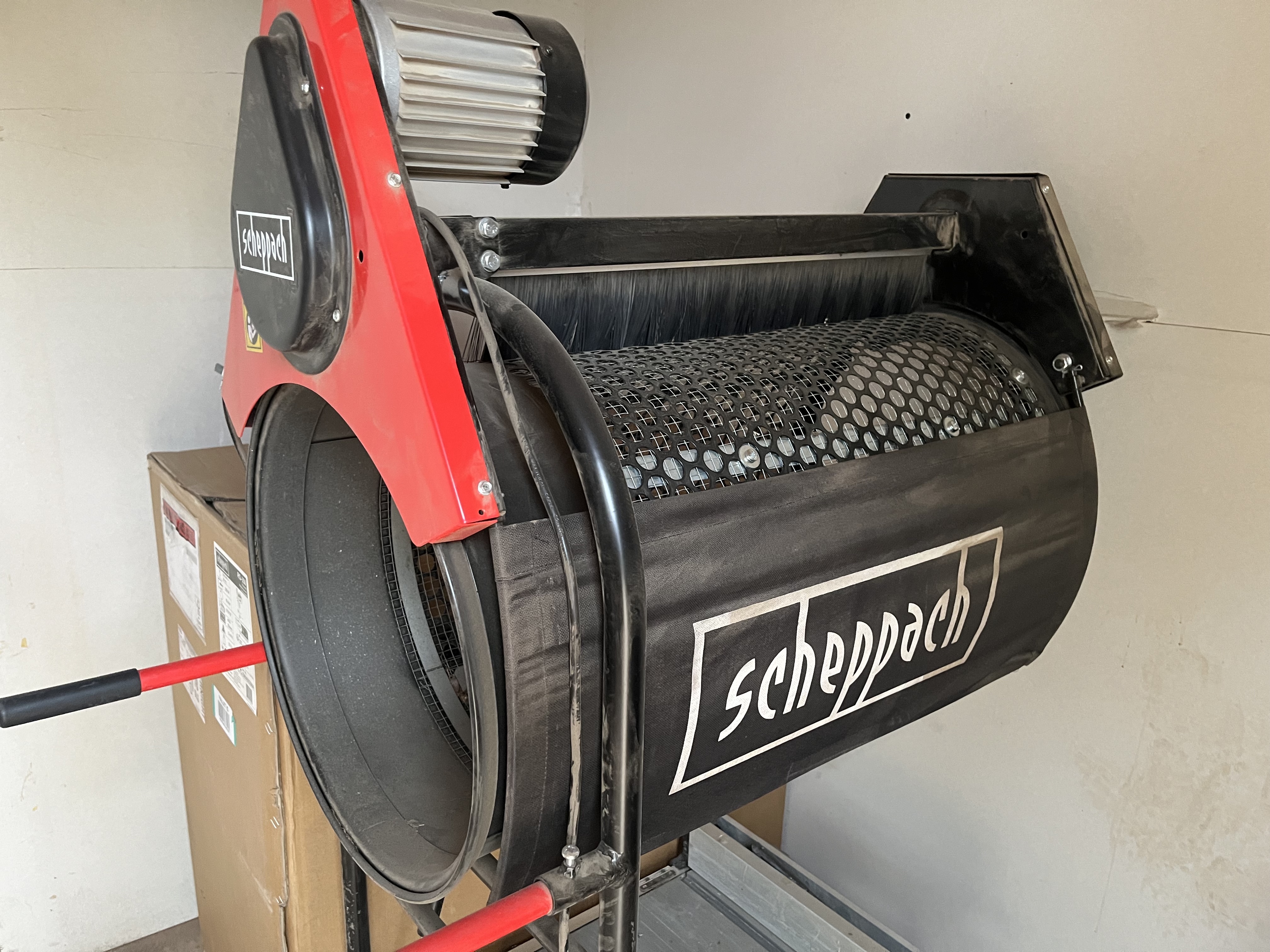 Scheppach rs350 electric soil sieve