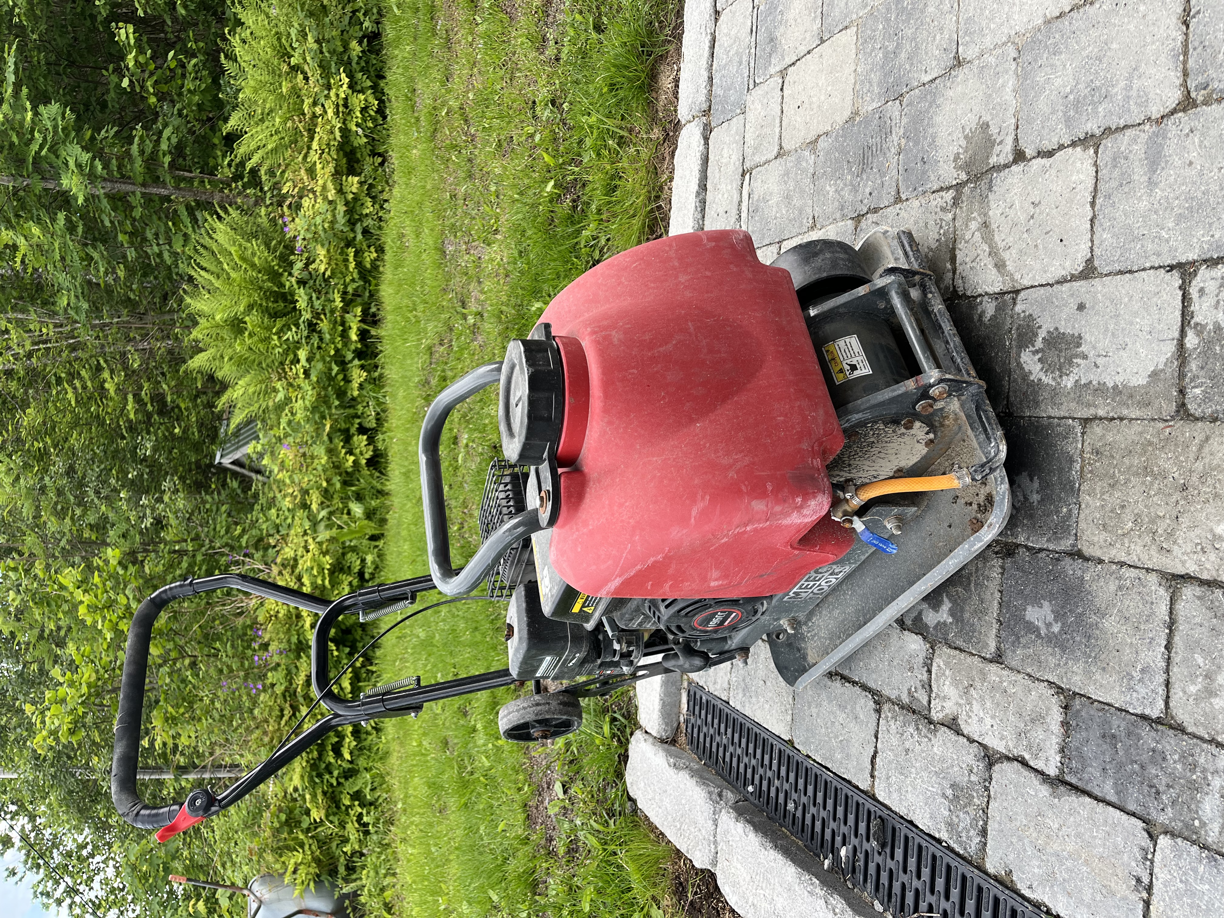 Vibratorplate 80kg