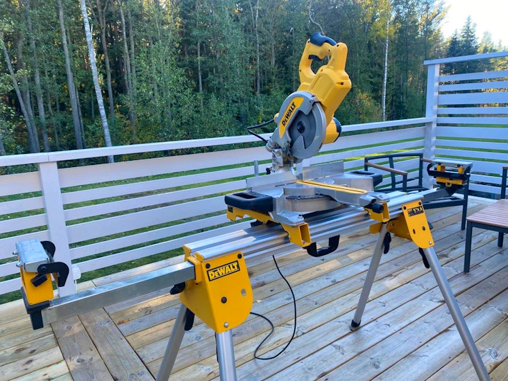 Dewalt ger och kapsåg