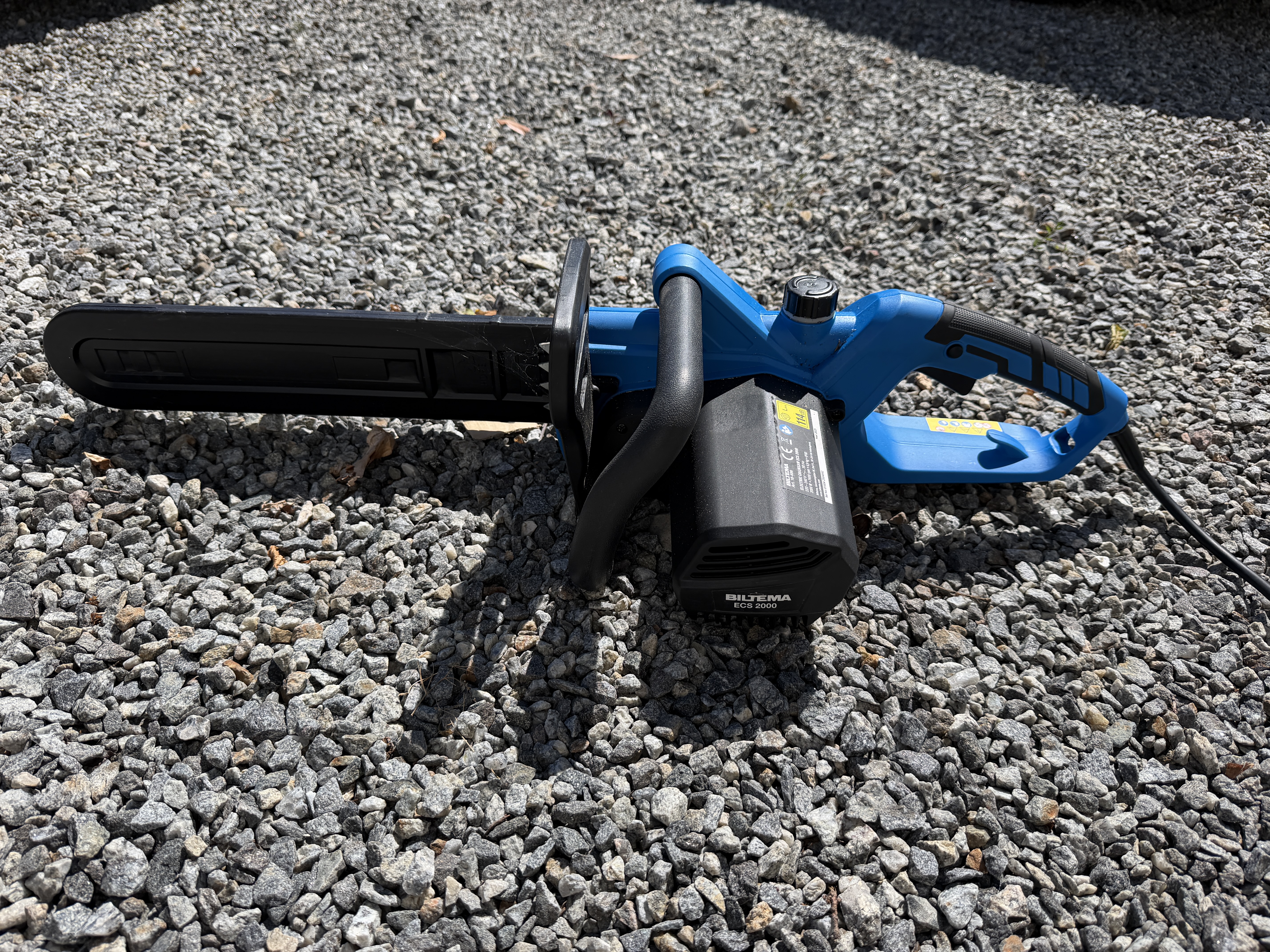 Eldriven motorsåg
