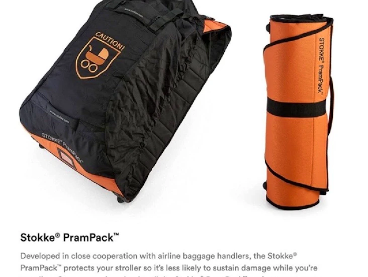 Barnvagnsreseväska stokke prampack