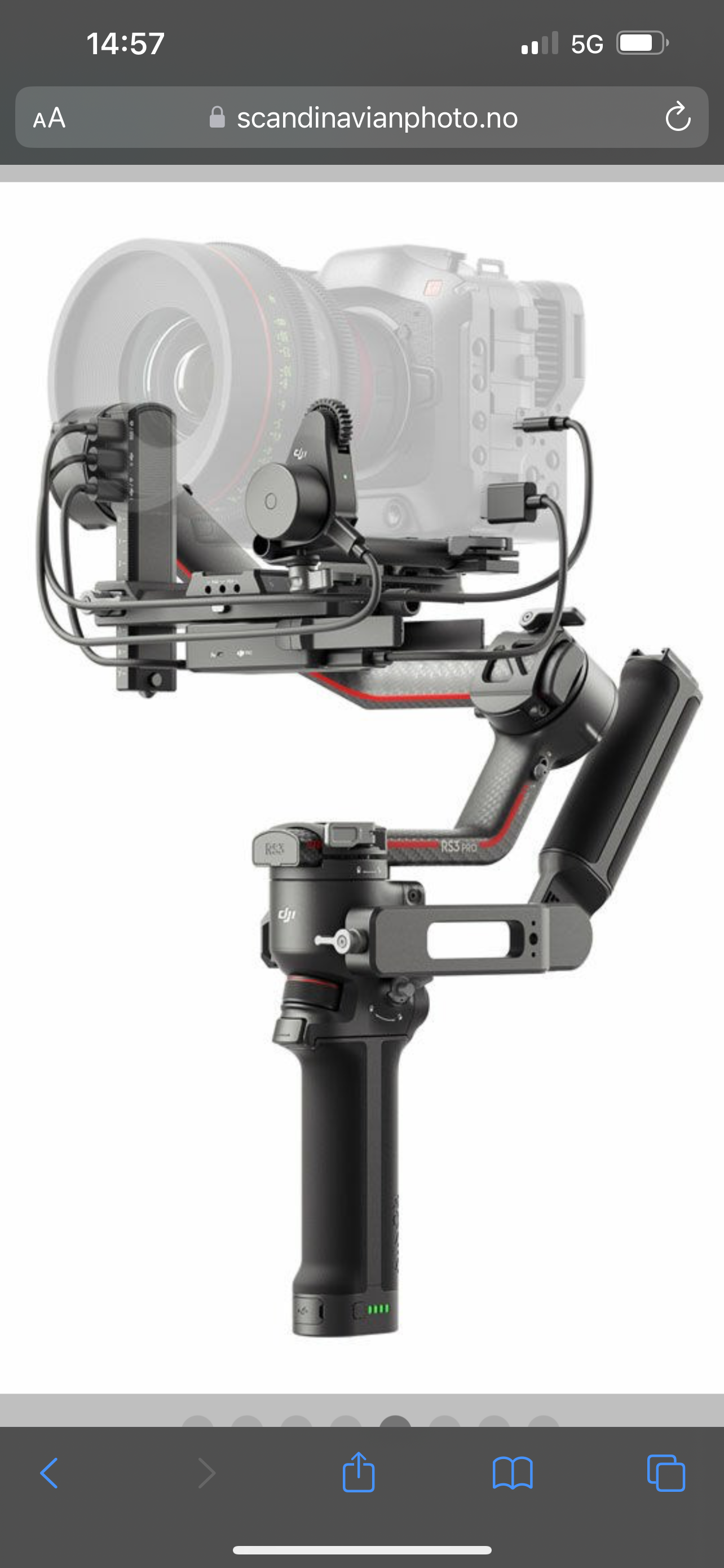 Dji rs 3 pro combo + raveneye