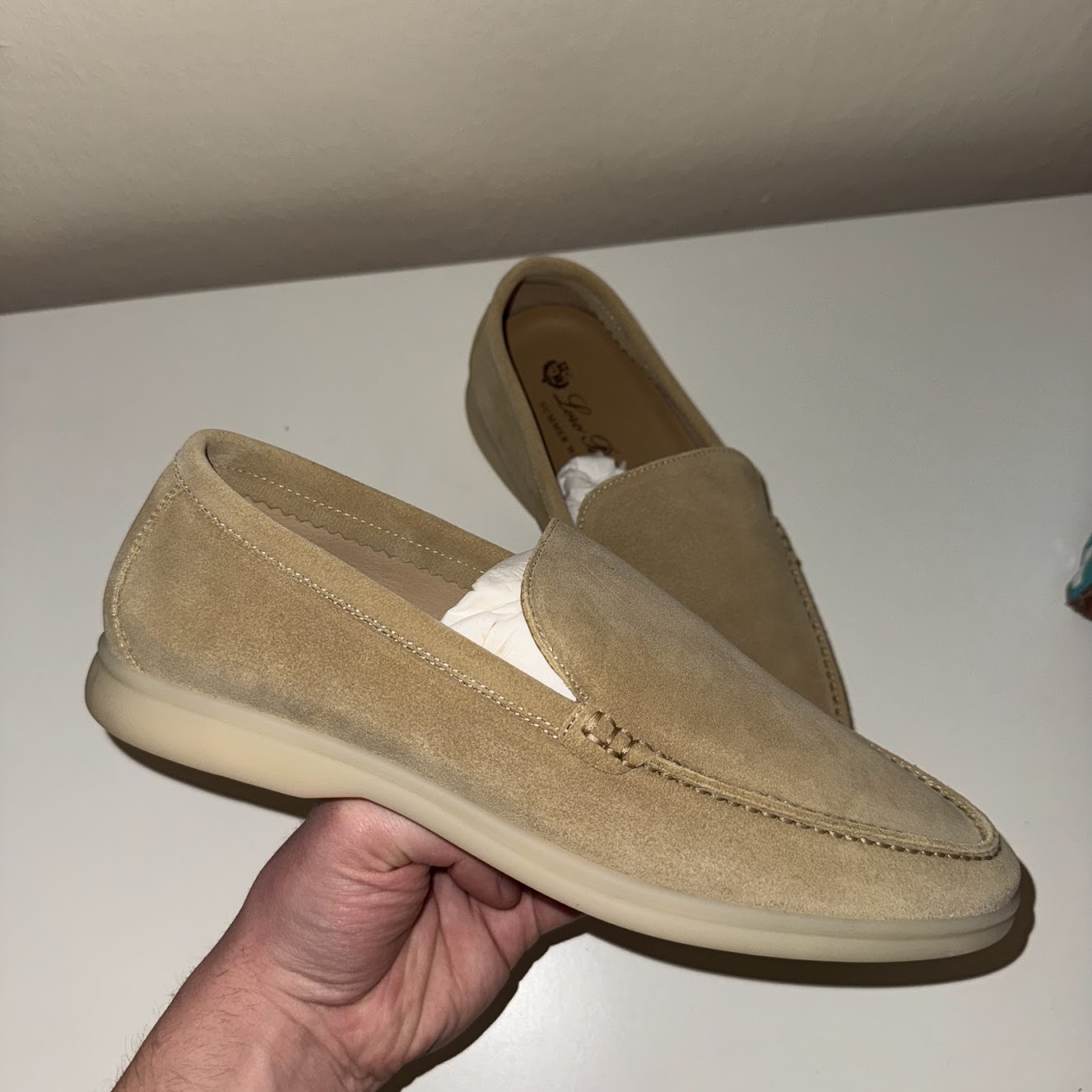 Fästliga loro piana loafers
