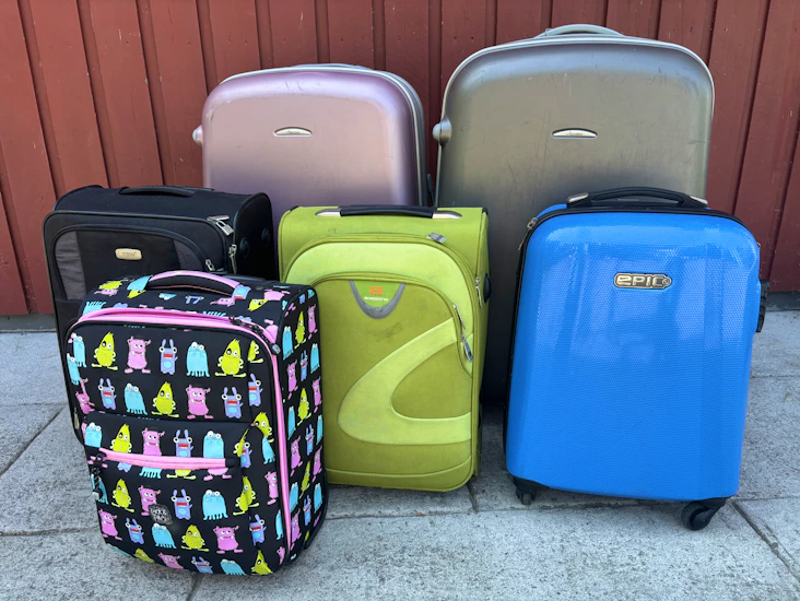 Resväskor för hela familjen - 6st