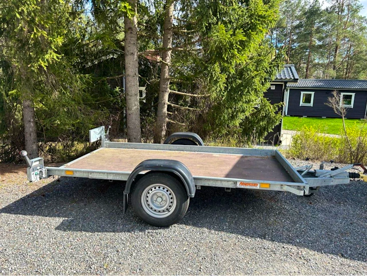 Multitrailer totalvikt 1300kg last 1000kg atv släp för mopedbil utv