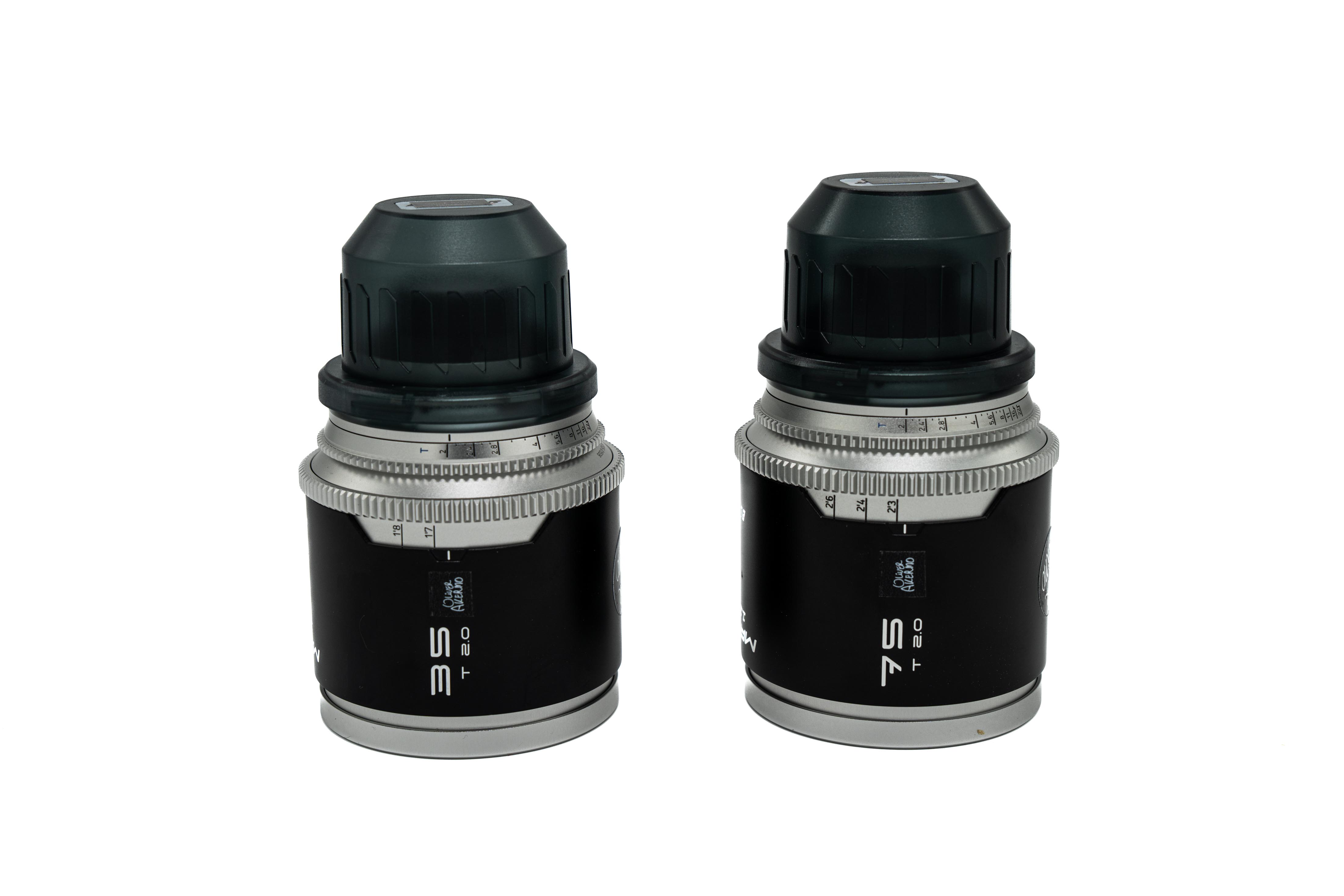 Blazar mantis 1.33x ff anamorphic - 35mm + 75mm t 2.0 pl-mount