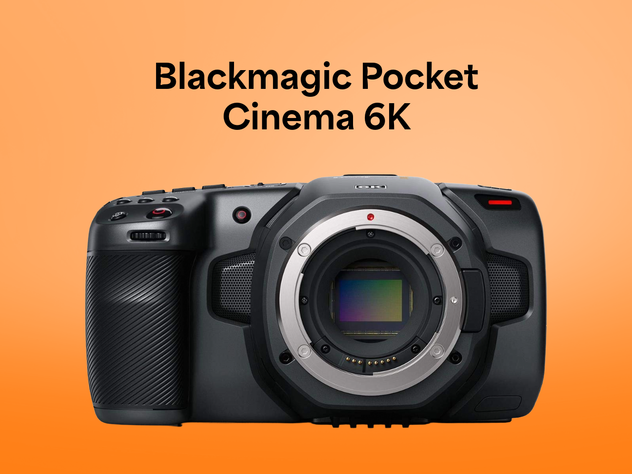 Blackmagic pocket cinema 6k pro| bmpcc 6k | 6x batteries 