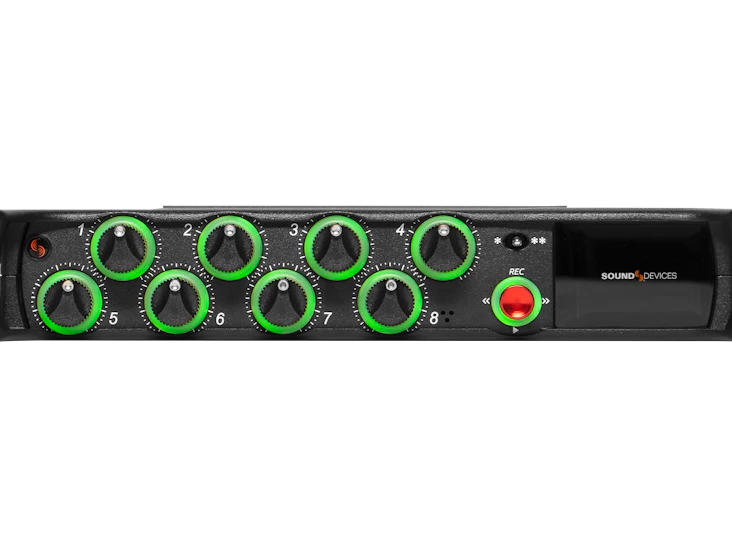 Sound devices mixpre 10 ii with np1 battery and one sd card