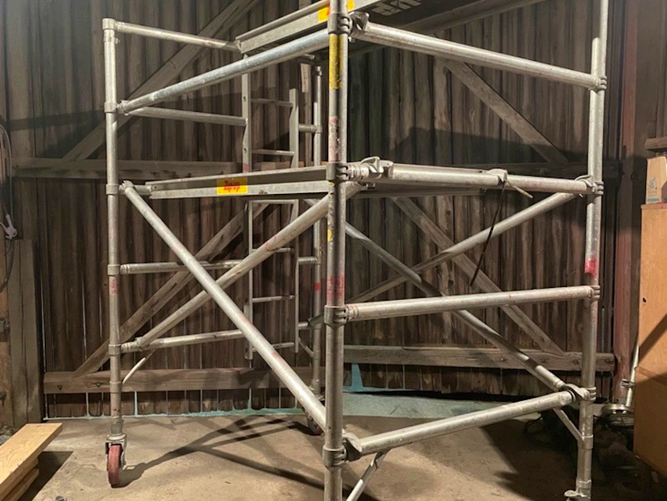 Zip-up målarställning rullställning