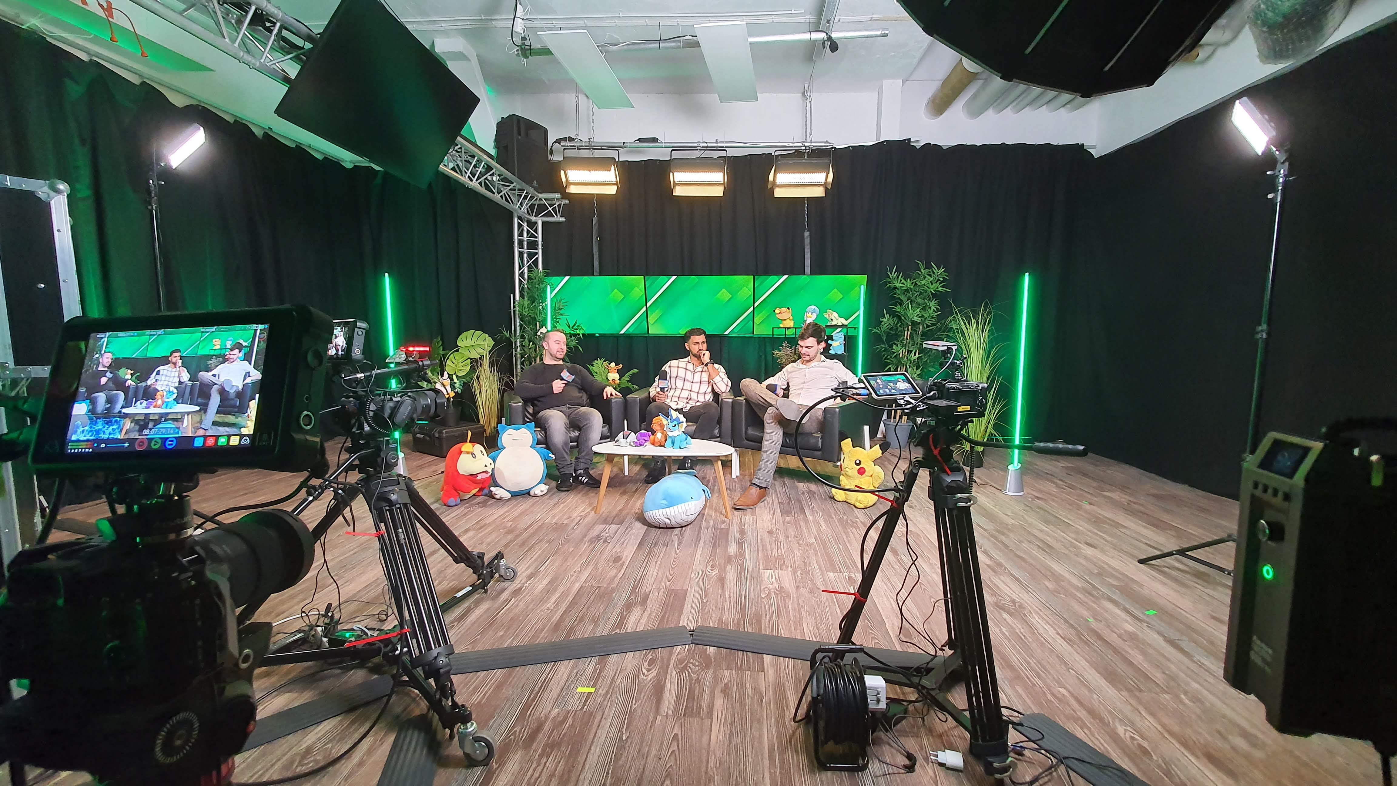 Streamingstudio large – professionell tv-produktion & hybridevent