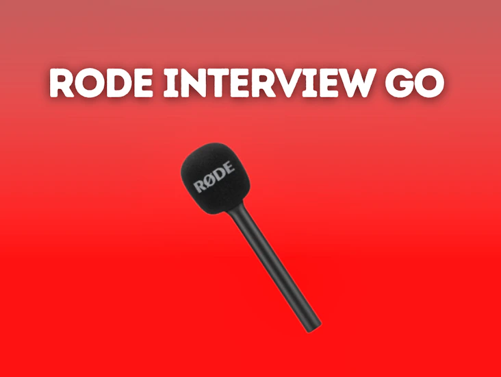 Rode interview go handheld adaptor for wireless go