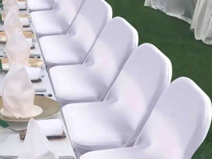 Vita stolsöverdrag 50 st