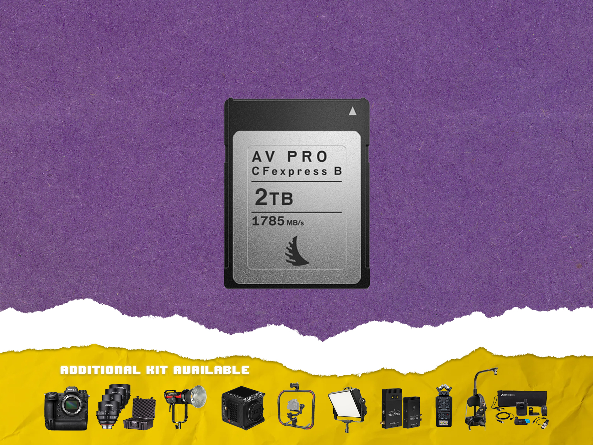 Angelbird 2tb cfexpress tybe b memory card