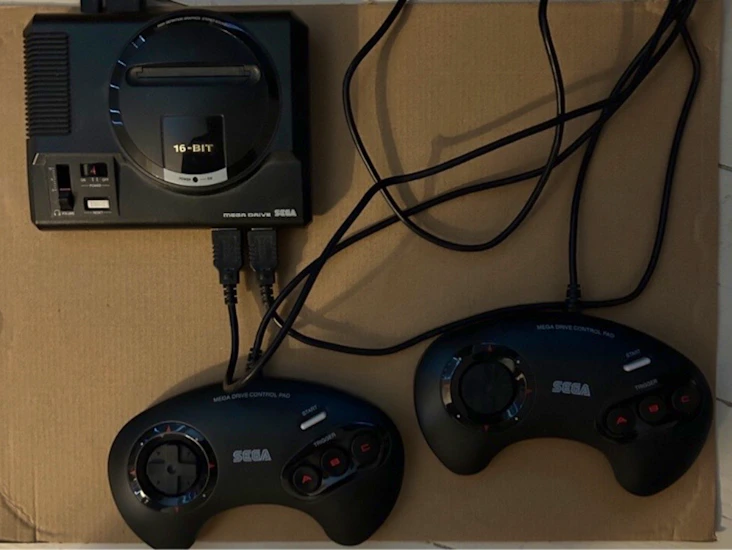 Sega mega drive spillkonsoll