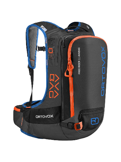 Ortovox bästa/lättaste lavinryggsäck med komplett lavinpaket