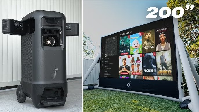 Nebula x1 pro, fantastisk storskjerm for inne og utebruk!