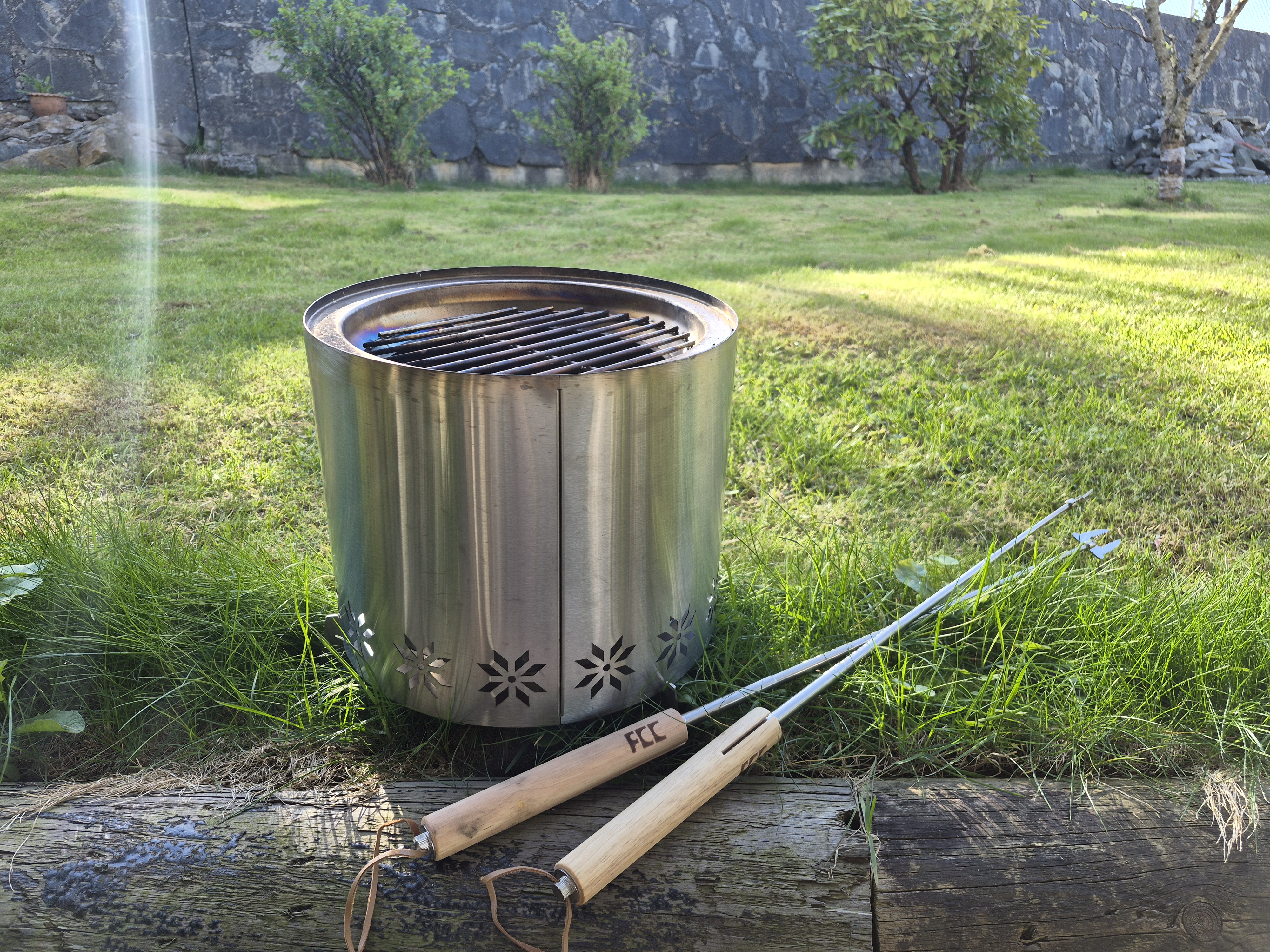 Smokeless båltønne fcc volcano camper 30cm
