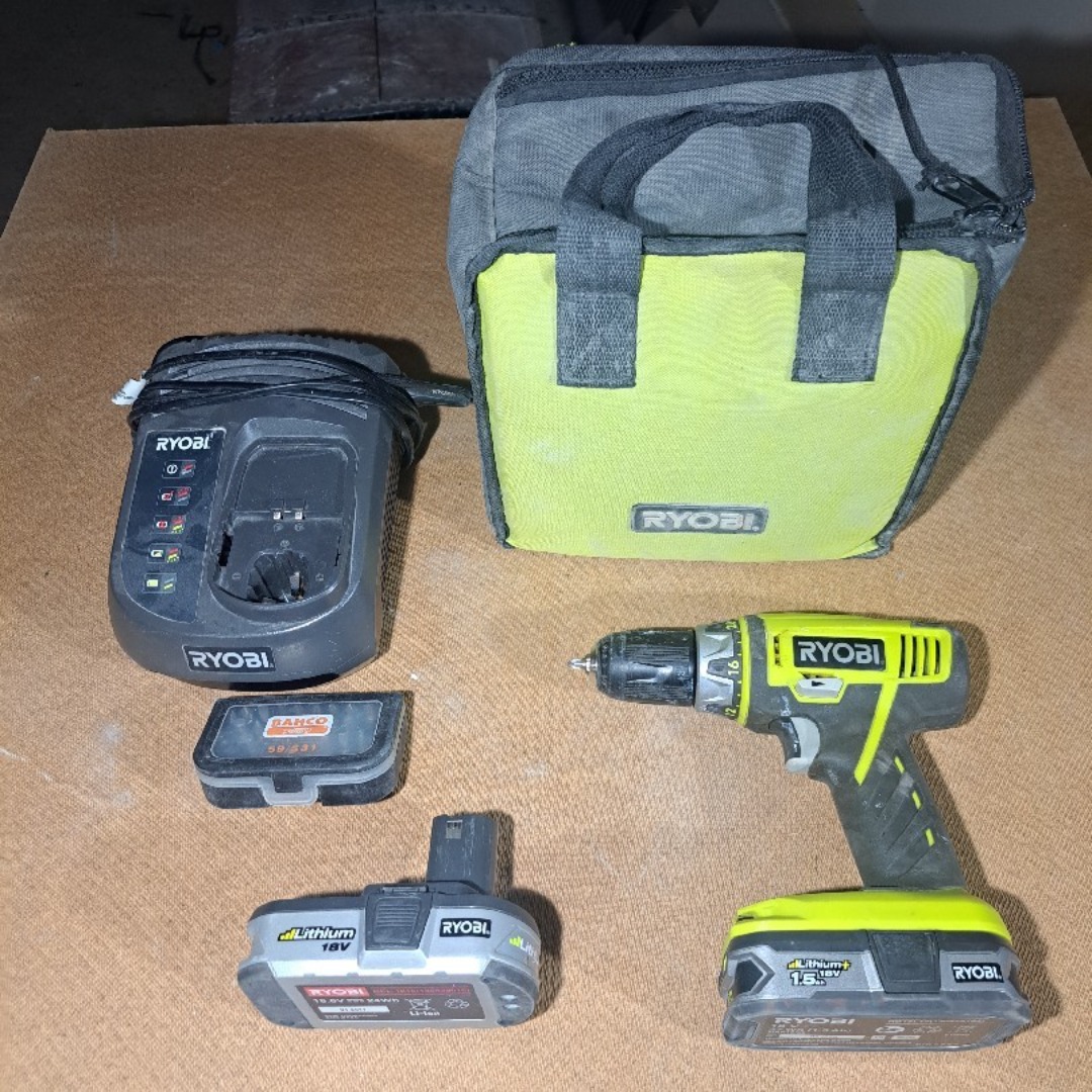 Borrskruvdragare, ryobi 
