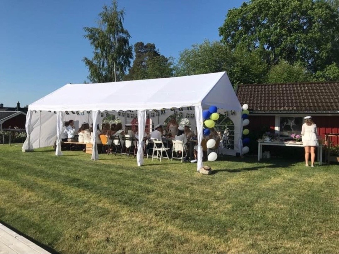 Partytält  4x8