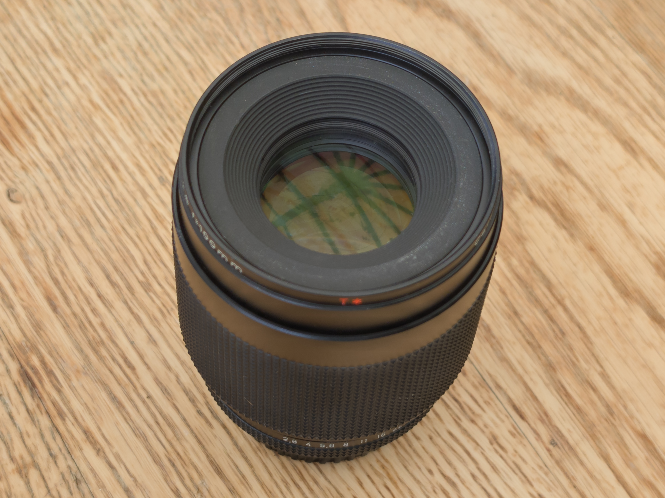 100mm contax zeiss for canon ef mount  f2.8 makro-planar t*