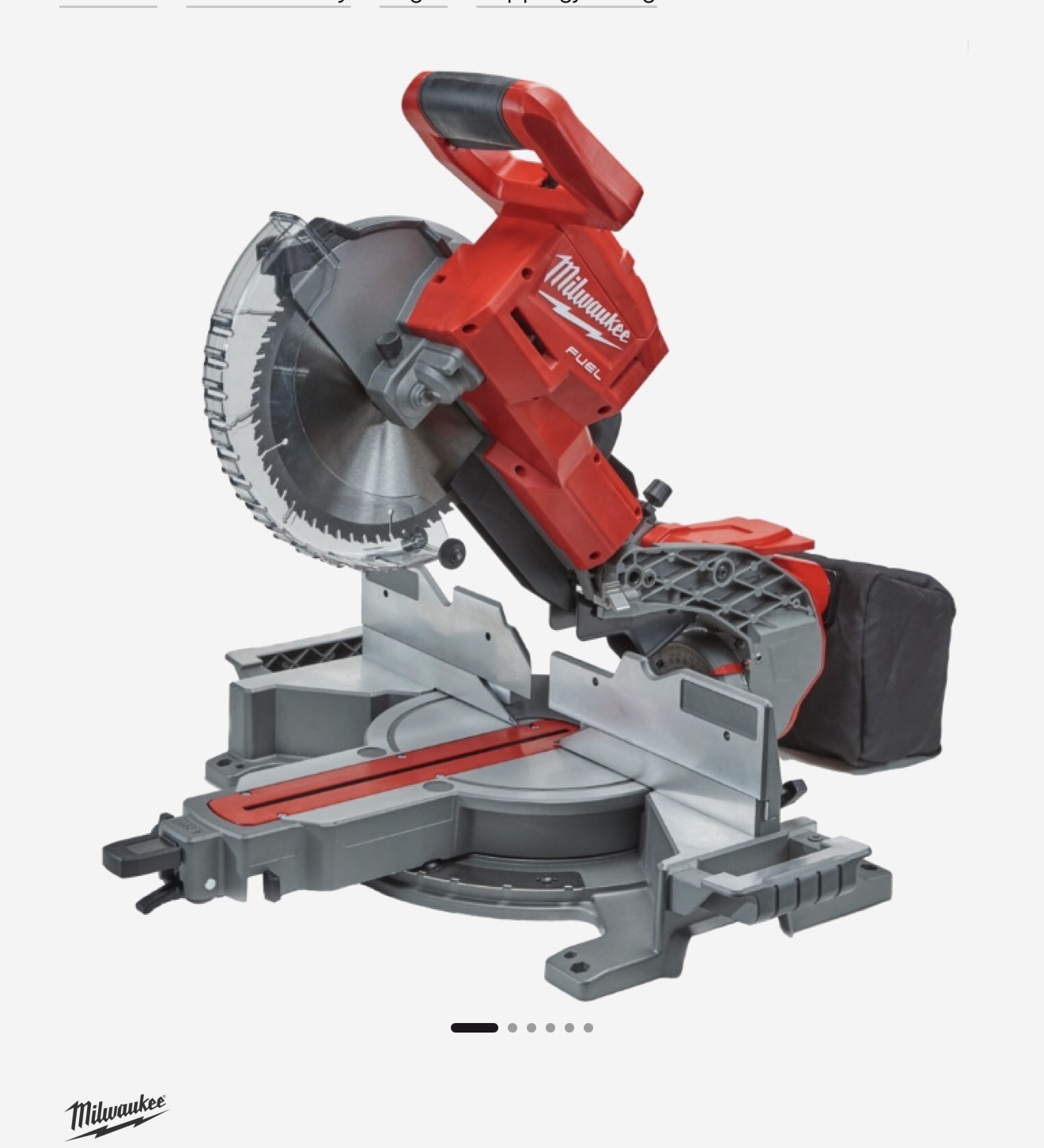 Milwaukee kappsag 18v