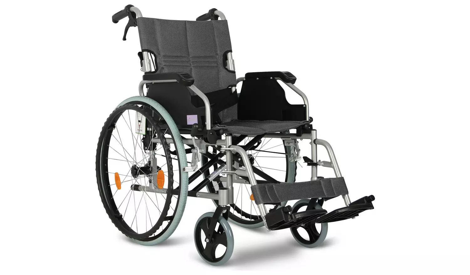 Aidapt lightweight self - propelled aluminium wheelchair