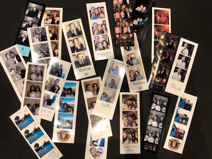 #1 photo booth med proffsskrivare