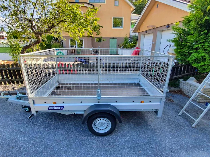 Släpvagn nr 1 - 750 kg obromsad