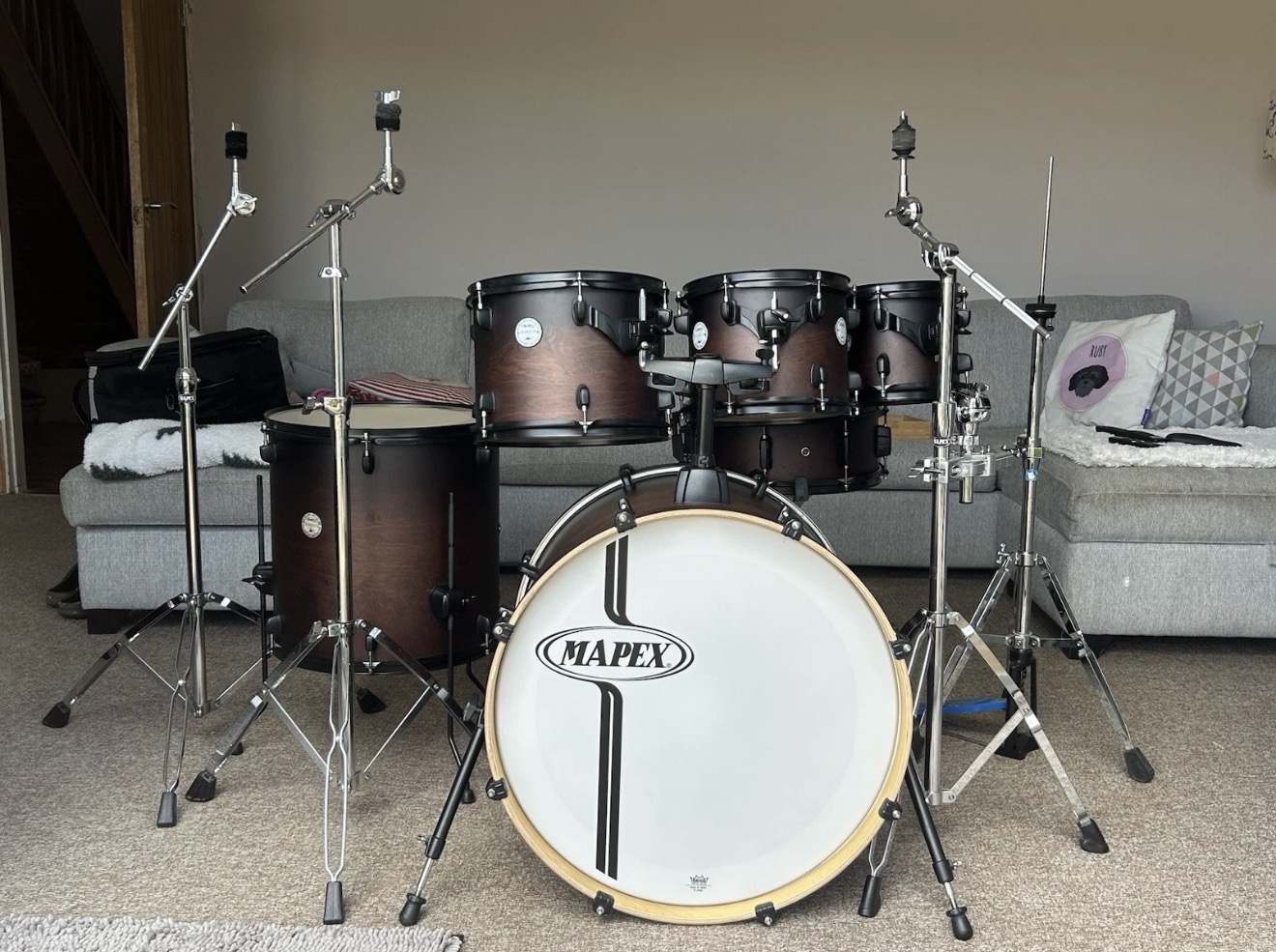  mapex horizon drum kit – available for hire