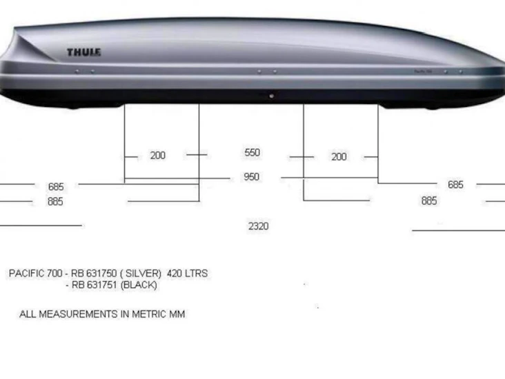 Vuokrataan thule pacific 700