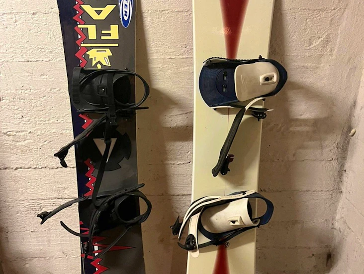 Utleie av snowboard 150cm og støvler